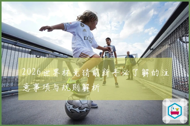 2026世界杯竞猜前新手必了解的注意事项与规则解析