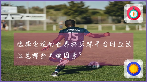 选择合适的世界杯买球平台时应该注意哪些关键因素？