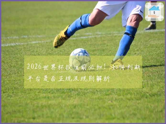 2026世界杯投注前必知!如何判断平台是否正规及规则解析