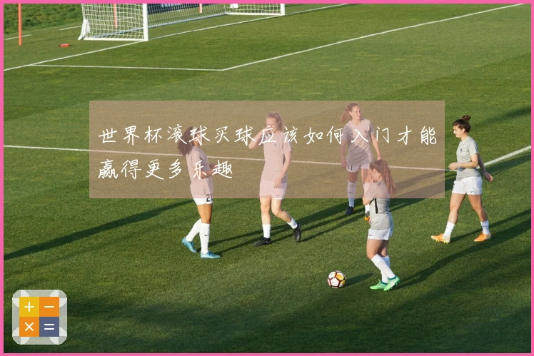 世界杯滚球买球应该如何入门才能赢得更多乐趣